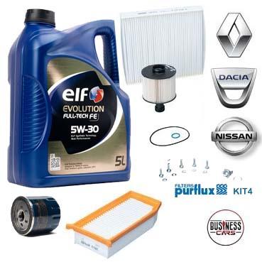 Pack Révision RENAULT, DACIA, NISSAN